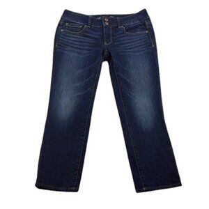 American Eagle Artist Crop Jeans Low Rise Size 6
